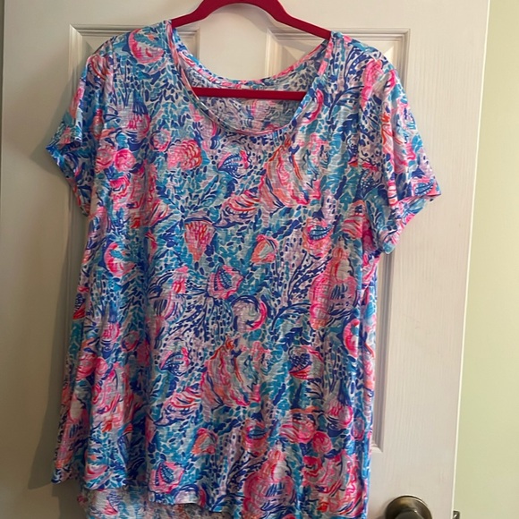 Lilly Pulitzer Etta Top - Picture 1 of 3